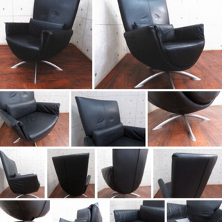 ボーコンセプト】本革1人掛けソファーBoConcept