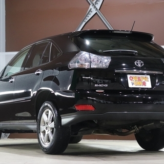 【車検２年付】  トヨタ ハリアー 2.4 240G Lパッケージ ブラックレザー/バックカメラ/ETC☆自社ローン・オートローン全国対応の画像
