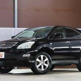 【車検２年付】  トヨタ ハリアー 2.4 240G Lパッケージ ブラックレザー/バックカメラ/ETC☆自社ローン・オートローン全国対応の画像