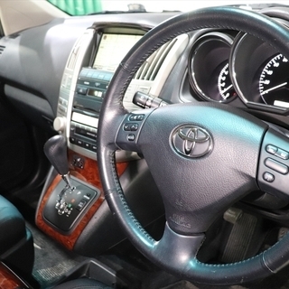 【車検２年付】  トヨタ ハリアー 2.4 240G Lパッケージ ブラックレザー/バックカメラ/ETC☆自社ローン・オートローン全国対応の画像