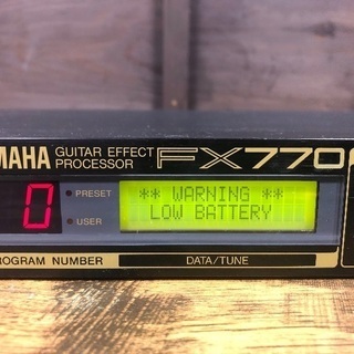 YAMAHA FX770　マルチエフェクターの画像