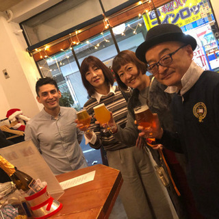 残席1名‼️おいしいクラフトビールを飲みながら、アメリカ人と英語を話す！の画像