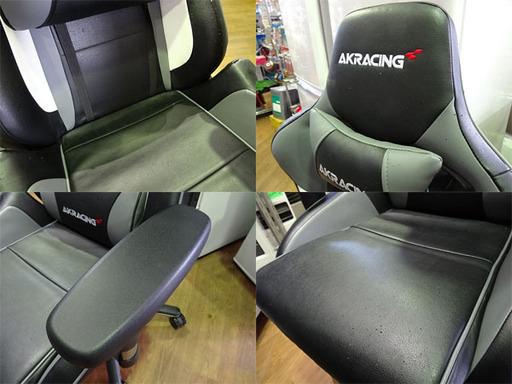 AKRACING エーケーレーシング Pro X SERIES ブラック×グレー ゲーミングチェア AKR-PRO-X