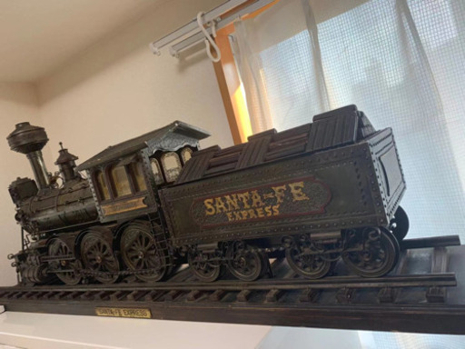  鉄道模型 SANTA-FE EXPRESS 木炭 貨物 蒸気機関車 EL-PASO made by GT BRITAIN 汽車 全長