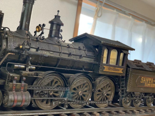  鉄道模型 SANTA-FE EXPRESS 木炭 貨物 蒸気機関車 EL-PASO made by GT BRITAIN 汽車 全長