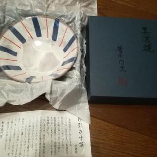 美濃焼　粉引き皿（未使用）