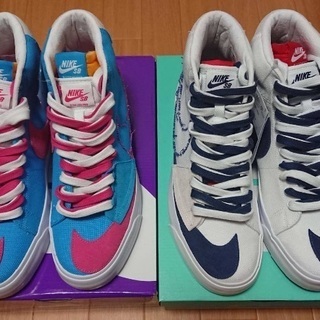 NIKE SB BLAZER MID EDGE　白27.5cm