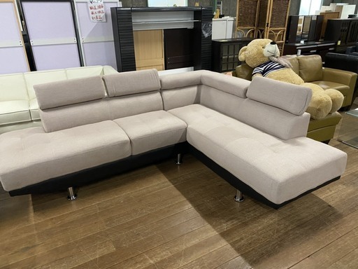 カウチソファー！上物入りました！通常89800円ヲ35800円で販売します！
