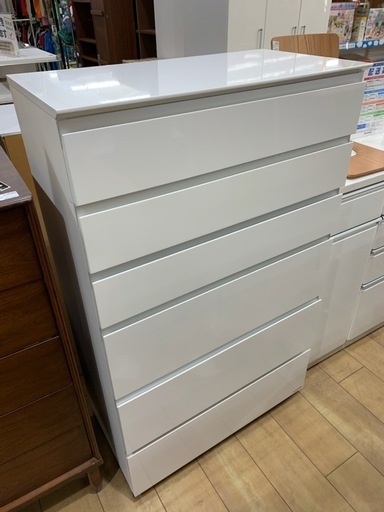 【トレファク花小金井店】6段チェスト/MKマエダ/中古家具/中古家具/武蔵野市/小平市/小金井市/国分寺市/杉並区