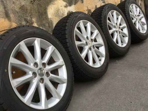 美品！200 クラウン 純正17インチアルミ ホイール