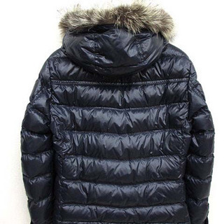 美品 バーバリーブラックレーベル 刺繍 ワッペン ダウンジャケット M