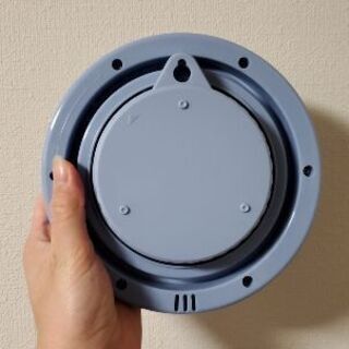 【美品】お風呂でも利用可能！CASIOの掛け時計(小)【取り扱い説明書あり】の画像