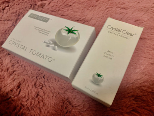 未開封クリスタルトマト 美白サプリ 美白クリーム