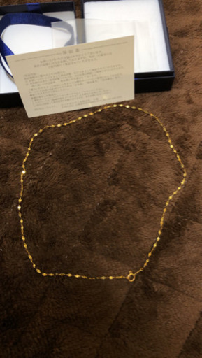 24金 ネックレス45センチ　期限付