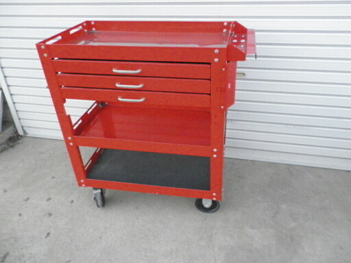 工具箱　美品　カラー赤