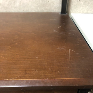 机＋上の棚と2つの引き出し