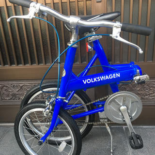 75.【美車】ブリジストン製の折りたたみ自転車（フォルクスワーゲン）