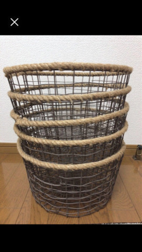 新品★ カゴ　物入れ　インテリア