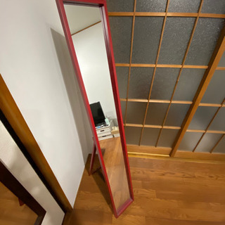 【無料で譲ります】ニトリの姿見の画像