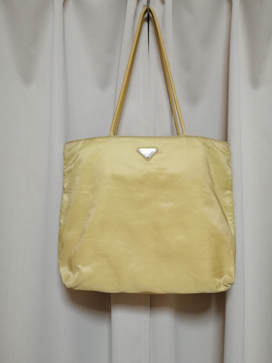 ブラダ ナイロンバッグ イエロー【中古】