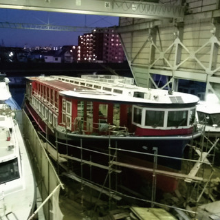 ☆屋根付き造船所で船造りをしませんか☆の画像