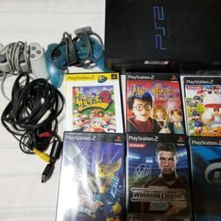 プレステ2とゲームのセット 