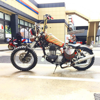 エストレア チョッパー単気筒4本出し カワサキ 250cc 