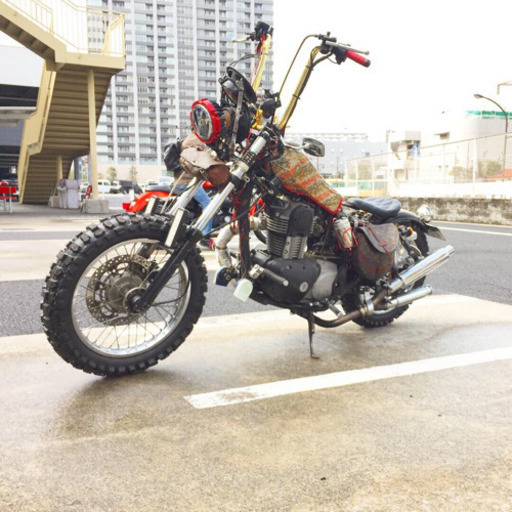 エストレア チョッパー単気筒4本出し カワサキ 250cc