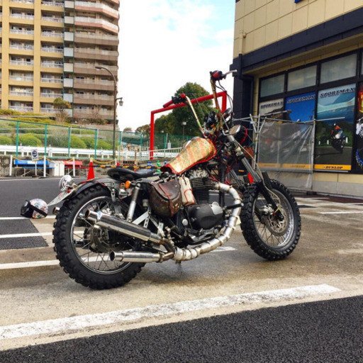 エストレア チョッパー単気筒4本出し カワサキ 250cc