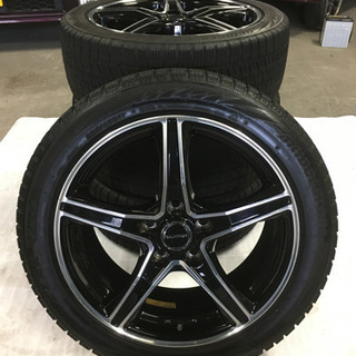 値下げ！78プラド用ミッキートンプソン風ホイール＆スタッドレスタイヤ