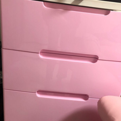 チェスト ピンク 4段