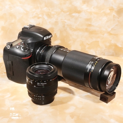 ★極上美品＆ショット数8579回極小＆16GBSD付★ニコン D750 ダブルズームセット