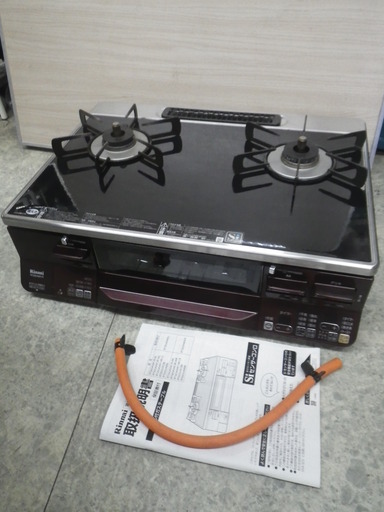 ■配達可■リンナイ ガステーブル  RTS65AWK1R LPG プロパン用  2017年製 パールクリスタルトップ