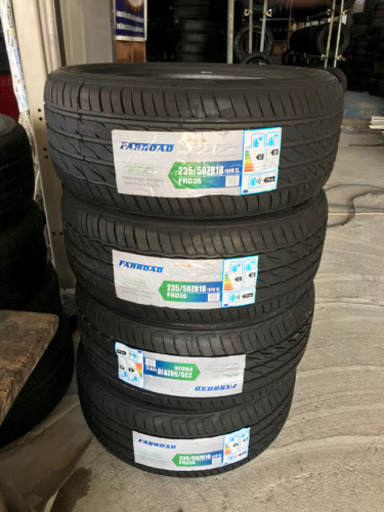 激安235-50/18 新品タイヤ★タイヤ交換コミコミ★