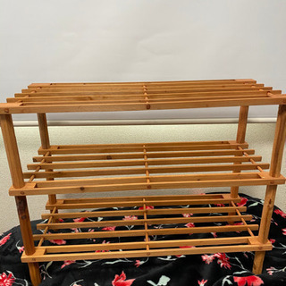 美品　棚(ブラウン) ※短期間使用のみ