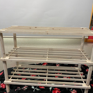 美品　棚(ホワイト)  ※短期間使用のみ