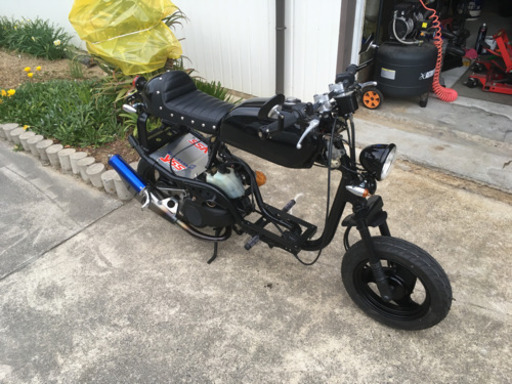 ジョグ改  カフェレーサー風