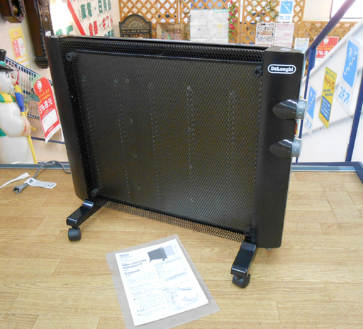 DeLonghi マイカパネルヒーター HMP900J-B DeLonghi マイカ