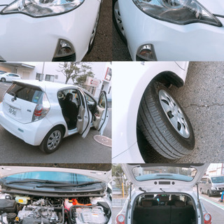 トヨタアクアH24年式 車検令和3年9月  全込み58万5000の画像
