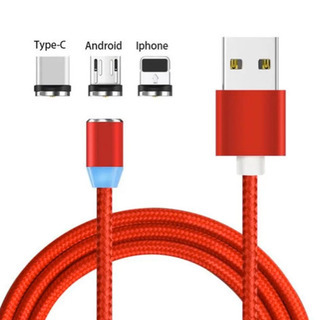 急速充電 マグネットケーブル　2m iPhone Android...