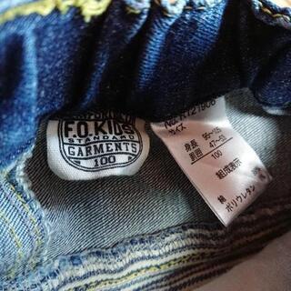 【美品】F.O.KIDS☆デニムパンツ 100cmの画像