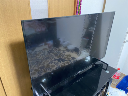 中古液晶テレビFUNAI 49V型　同時録画4K 2017年式