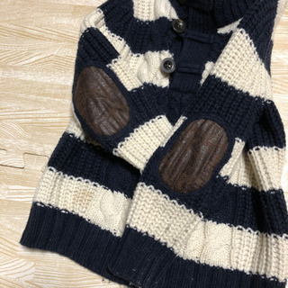 bebe パーカー  90  【難あり】babygap  ニット　95の画像