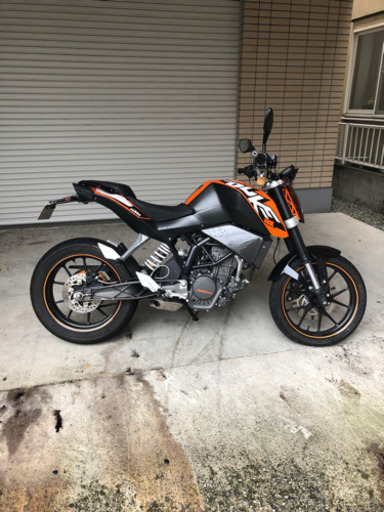 KTM duke125 安く出します。