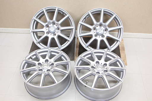 AIRNOVA アルミホイール 16×6.5J 5H PCD114.3 +48？(A313ktxYGG)