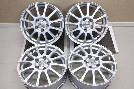 日産 NISSAN 純正ホイール 16×6.5J 5H PCD114.3 +45(A312ktxYGG)