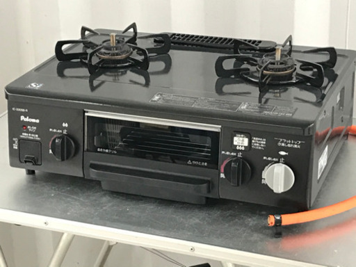 格安で！パロマ ガステーブル◇プロパンガスコンロ◇2013年製◇消し忘れ消火◇IC-330SB-1R