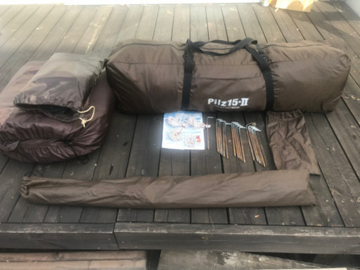 ピルツ15  小川キャンパル　ワンポールテント