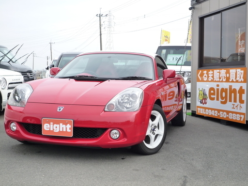 15年 MR-S 1.8 Sエディション ETC 赤レザーシートカバー 社外マフラー