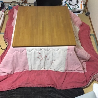 こたつ 75 × 75cm 池田市近辺配達します！